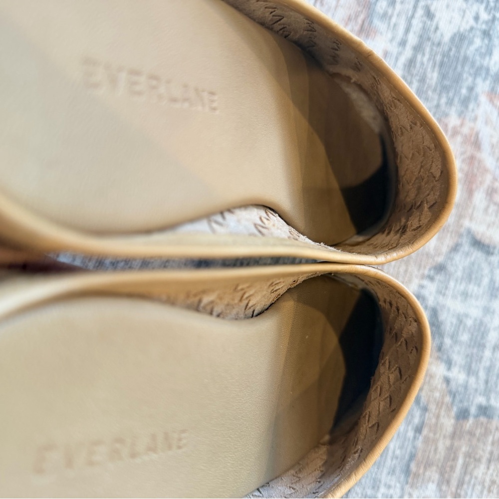 Everlane Woven Leather Mule in Tan - Picture 5 of 8